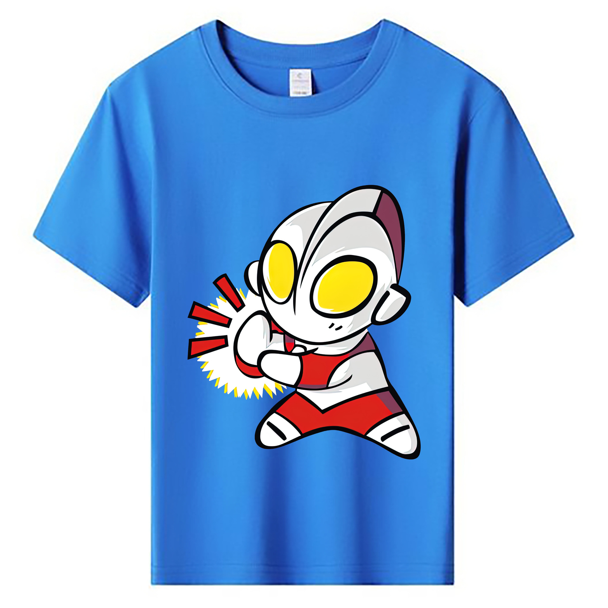 （画像用） ウルトラマン Ultraman 綿100％キッズTシャツ（フロントプリント）